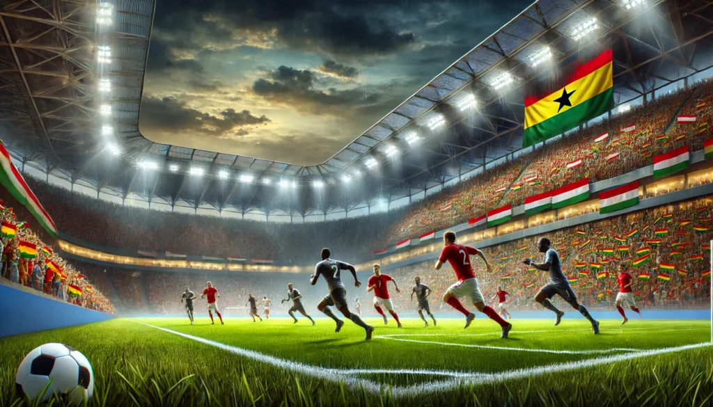 Statistik Austria vs Ghana
