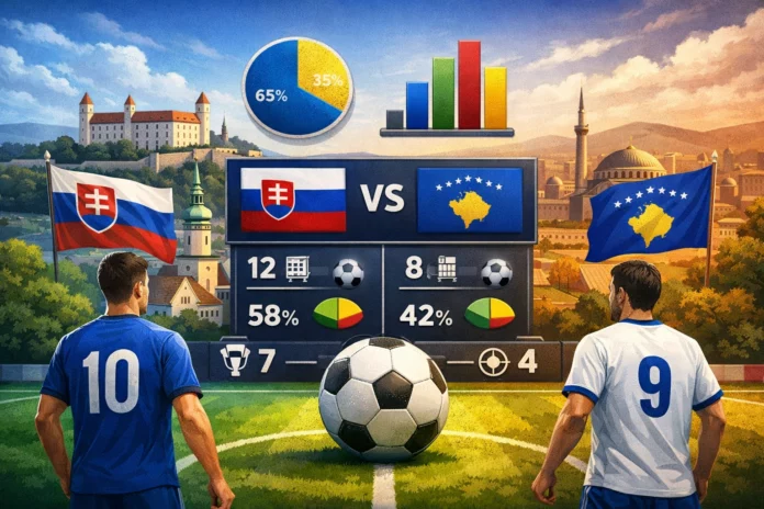 Statistik Slovakia vs Kosovo Statistik Slovakia vs Kosovo