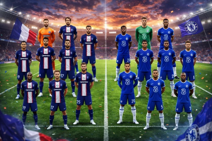 Susunan Pemain Paris Saint-Germain vs Chelsea Susunan Pemain Paris Saint-Germain vs Chelsea