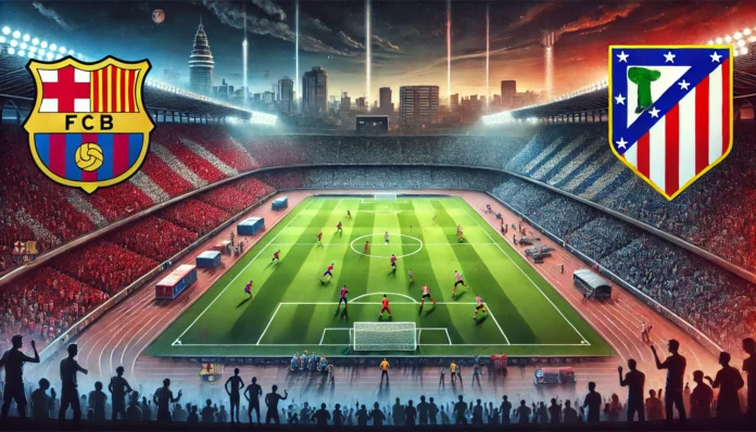 Linimasa Barcelona vs Atletico Madrid Linimasa Barcelona vs Atletico Madrid