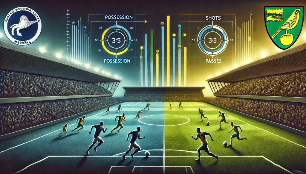 Statistik Millwall vs Norwich City
