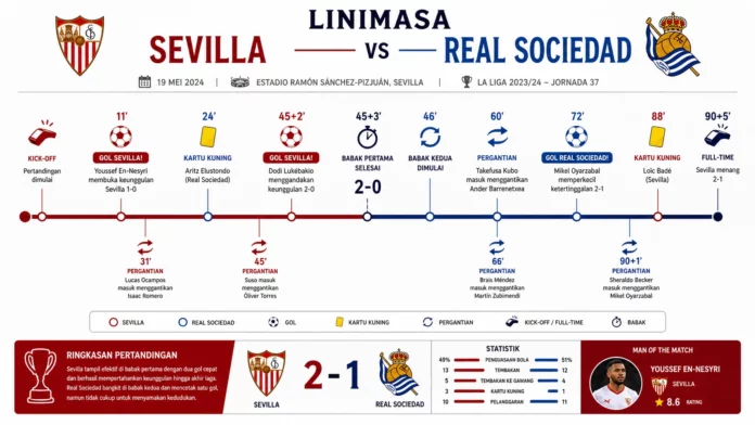 Linimasa Sevilla vs Real Sociedad Linimasa Sevilla vs Real Sociedad