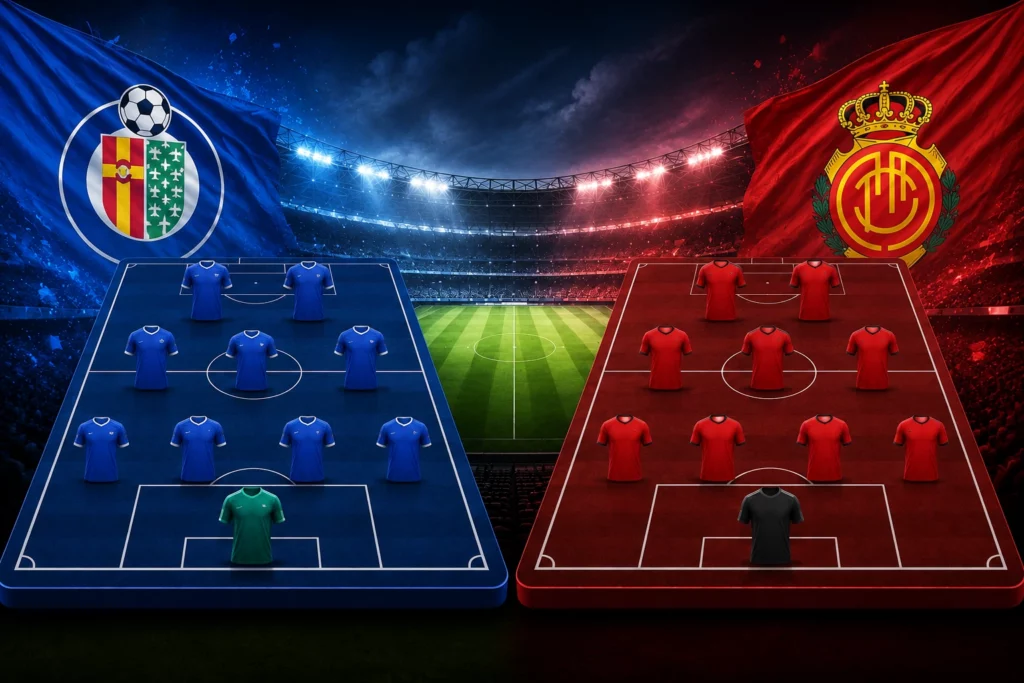 Prediksi Susunan Pemain Getafe vs Mallorca