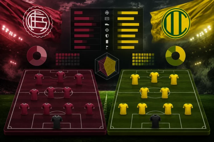 Statistik dan Susunan Pemain Lanus vs Mirassol Statistik dan Susunan Pemain Lanus vs Mirassol