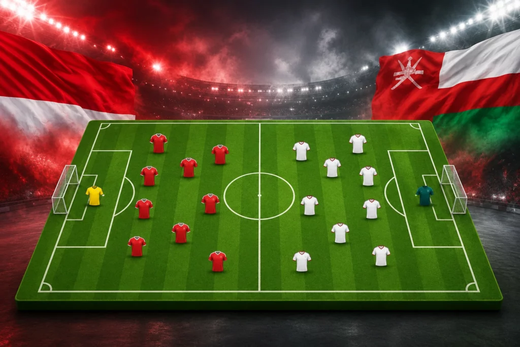 Prediksi Pertandingan Persahabatan Indonesia vs Oman