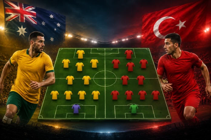 Prediksi dan Susunan Pemain Australia vs Turkey Prediksi dan Susunan Pemain Australia vs Turkey
