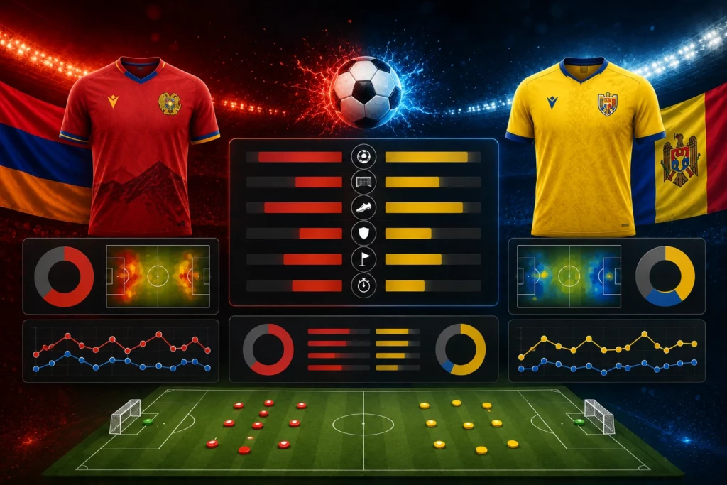 Statistik Timnas Armenia vs Tim Nasional Moldova