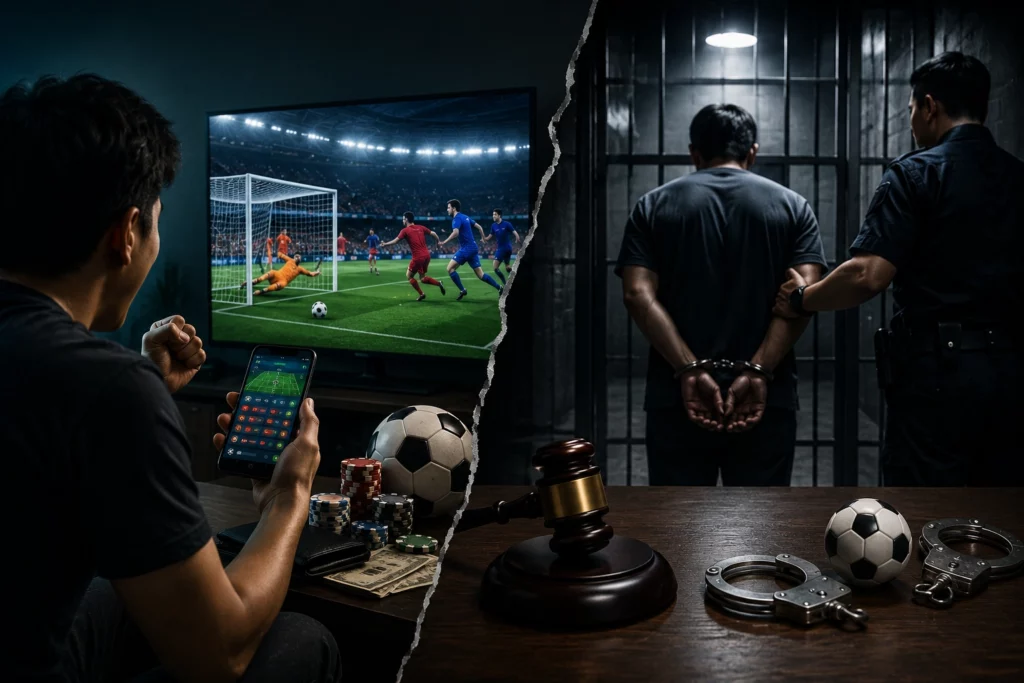 apakah judi bola bisa dipenjara